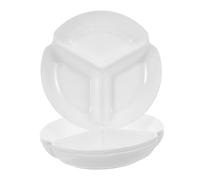 Gadpiparty 3piezas De Acuarela De Plástico Para Pintar De Para Artistas Bandeja Para Mezclar Acuarelas De Acrílica Óleo