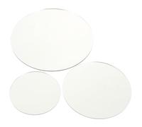 Gadpiparty 3piezas Tableros De Reflexión Acrílico Espejo para De Fotos Accesorios Adornos Reflectores para Fotografía De Productos Joyas y Cosméticos