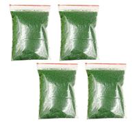 Gadpiparty 4 Bolsas de Polvo de Césped Artificial Verde para Paisajismo y Decoración de Bonsáis, Hechas de Esponja Resistente y Diseño Delicado para Maquetas y Escenas