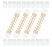 Gadpiparty 4 Cintas Antienvejecimiento Cuello de Goma Beige, Cómodas para Reducir Arrugas y Levantar la Piel, Ideales para Mujeres Que Buscan Reafirmar y Suavizar el Cuello