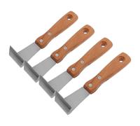 Gadpiparty 4 Herramientas para Raspar Corteza de Árboles Frutales Mango de Madera y Acero, Ideales para Jardinería al Aire Libre y Eliminación Limpia de Corteza