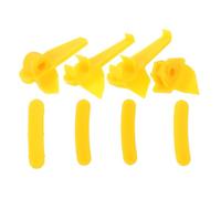 Gadpiparty 4 Juegos de Protectores para Cambiador de Neumáticos de Plástico Amarillo Funda Protectora Duradera para Uso Personal y Negocios de Reparación