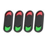 Gadpiparty 4 letreros negros de Pmma para puerta de oficina y centros comerciales, prácticos letreros indicadores de privacidad para salas de conferencias y baños, fáciles de instalar