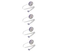Gadpiparty 4 Piezas Cinta de Cuerpo Metros Medidor de Cintura Práctico y Ligero Medición Precisa y Estilo para Fitness y Sastrería