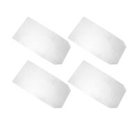 Gadpiparty 4 Piezas Funda Protectora Transparente para Cuaderno A6 de Pvc, y Ultraligera, Adecuado para Uso Escolar y Estudio