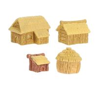 Gadpiparty 4 Piezas Micro Landscape Accessories For Fairy Garden Artistic European Style Cottage Decor Small Figurines For Home and Office