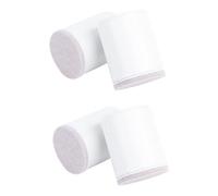 Gadpiparty 4 Piezas Pads para Muebles Elevadores de Carbono Antideslizantes y Resistentes de Unidades Blancas para Mesa Sofá y Cama Protectores Duraderos para Suelos y Patas