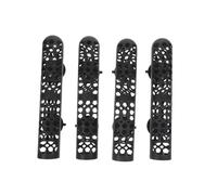 Gadpiparty 4 Piezas Protector de Calentador de Acuario Sumergible 18 CM, Funda de Plástico Aislante para Varillas Calefactoras hasta 2,8 CM de Diámetro, 4 Piezas Ventosas para Tanque Grande y