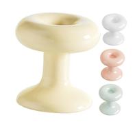 Gadpiparty 4 piezas Pulsador para Inodoro Forma de Corazón de Herramienta Multifuncional Fácil Instalación Compatible con Uñas Largas para Hogares y Baños Públicos
