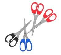 Gadpiparty 4 Piezas Tijeras Escolares para Manualidades con Redondeadas para Diseño Ligero y Ergonómico Tijeras Multipropósito para Tela Costura y Proyectos Artísticos Casa y Escuela