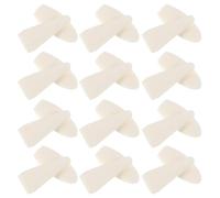 Gadpiparty 40 Cabezales de Esponja de Repuesto para Dibujo, Herramienta de Resaltado Material de Esponja de Color Claro, Adecuado para Exámenes y Técnicas de Dibujo