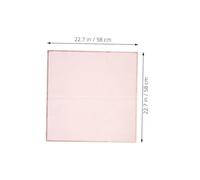 Gadpiparty 40 Hojas Papel para Envolver con Borde Dorado Papel Gelatina Resistente y Flexible para Packaging Floral Elegante para Bodas y Celebraciones para Flores Color Rosa Suave