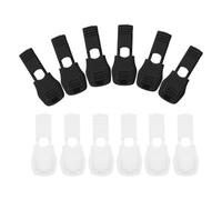 Gadpiparty 40 Piezas de Clips de Plástico para Cordones de Zapatos Antideslizantes Ajuste Elástico, Fáciles de Instalar y Duraderos para Uso Diario