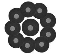 Gadpiparty 400piezas Cubiertas De Micrófono Desechables De Parabrisas Antiruidos Para Escenarios y Karaoke Protección Higiénica Para Micrófonos Aislamiento De Saliva y Viento