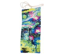 Gadpiparty 48 cartuchera Estuche para lápices Hecho a Mano Bolsa de lápices con Muchas Ranuras Envolver la Caja de lápiz Almacenamiento de marcadores Soporte para lápiz portalápices rodante