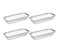Gadpiparty 4piezas Cesto De Inoxidable Para Cubiertos De Organizador De Lavavajillas Para Utensilios De Cocina Accesorio Práctico Para Drenaje y Almacenamiento