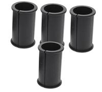 Gadpiparty 4piezas Estuche De Cuero Para Micrófono Antigolpes De Goma Funda Protectora De Goma Para Micrófono Accesorios Para Para Exteriores Cámara