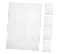 Gadpiparty 5 piezas Cubiertas Transparentes para Libros Pack de Funda Protectora para Cuadernos y Libros de Diseño Práctico y Resistente