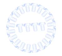 Gadpiparty 50 Piezas Parachoques Transparentes para Patas con Almohadillas Antideslizantes de Goma Suave para Mesa Muebles Protectores Duraderos contra Polvo y Deslizamiento Fáciles de