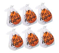 Gadpiparty 50 Piezas Regalo para Dulces con Diseño de Orejas de Conejo Unidades Bolsas de Plástico Prácticas para Halloween Infantiles y Empaques de y Galletas