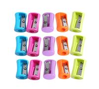 Gadpiparty 50 piezas Sacapuntas de Diseño Ergonómico de Sacapuntas de Mano para de Papelería Escolar Aleatorios Color Aleatorio Color Aleatorio