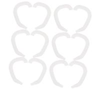 Gadpiparty 6 pares Corrector de Orejas Niña Soporte Auricular Externo para Orejas Prominentes Suave y Seguro