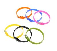 Gadpiparty 6 piezas Pulseras de Silicona Coloridas DIY para Reloj Correas Ajustables Accesorios Flexibles y Cómodos Repuesto para Muñequeras Reloj Unisex