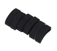 Gadpiparty 6 piezas Silicona Resistente Keeper Loop para Correa de Reloj Compatible con Garmin de Anillos de Retención Suaves y Duraderos para Pulsera Reemplazo Accesorios