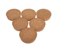 Gadpiparty 6 Piezas Tapones de Corcho Cónicos para Jarrones Pequeños Cierre Hermético para Botellas y Tarros de Vidrio Diseño Elegante y Suave para Decoración Hogar Oficina y Bodas