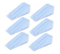 Gadpiparty 6piezas Topes De Puerta Prueba De Viento De Silicona Apilables para Suelo Unidades Hogar Cuñas De Seguridad