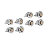 Gadpiparty 8 Piezas Adaptador Magnético USB C Rotativo Conector Tipo C Resistente Compatible con Teléfonos y Tabletas Prolonga Útil del de Carga