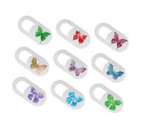 Gadpiparty 9 Piezas Cubierta de la cámara Light Smartphone computadora de cámara Web Adhesivo Camera Diapositiva de la cámara de cámara de Lente Abdominales