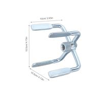 Gadpiparty Accesorio Mezclador para Taladro Eléctrico Cabezal Paleta Plana de Aleación de Aluminio para Mezcladora de Cemento Portátil Repuesto 1 Unidad Uso Construcción y Mezcla de