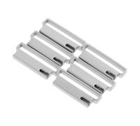Gadpiparty Adaptador de Conexión para Correa de Reloj Inteligente de 6 Piezas Acero Inoxidable Piezas de Repuesto Extensores Conector de Correa Compatible Múltiples Dispositivos Fácil de Instalar