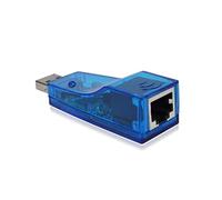 Gadpiparty Adaptador Ethernet USB 2.0 para Pc y Portátil Compatible Ethernet 10/100 Pequeño y Portátil para Rápidas Color Plástico Negro Tamaño 6,8 X 2,13 X 1,92 Cm