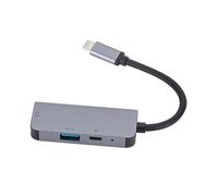 Gadpiparty Adaptador USB Tipo c Múltiples Puertos Carga PD Compatible Ordenadores Diseño Compacto y Ligero para Uso Diario y Viajes