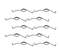 Gadpiparty Alicates de Resorte de Torsión en Forma de V para Podadora Manual, Kit de 10 Piezas de Repuestos de Alta Elasticidad, Resorte Pequeño Resistente para Reparación de Herramientas