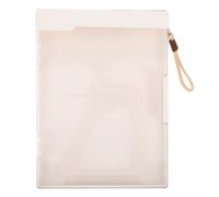 Gadpiparty Almacenamiento Y Papel Lateral Alto Con Cuerda Para Colgar Escolar Borrar - Portapapeles Transparentes Suministros De Enfermería Capacidad De Clip Portapapeles De Oficina Visible