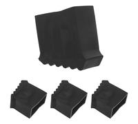 Gadpiparty Almohadillas Antideslizantes para Escalera de Tijera Fundas de Caucho Resistentes al Desgaste 4 Piezas para Escaleras Plegables Protección Multisuperficie y Estabilidad en Uso