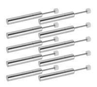 Gadpiparty Amortiguador para Cubo de Basura de Cocina Pistón Hidráulico de Acero Inoxidable, Cierre Suave y Silencioso, Tamaño Micro, Paquete de 10 Piezas para Uso en Cocina y Baño