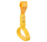 Gadpiparty Anillo de Manija para Autobús Semicircular de Plástico Abs Amarillo, Asa de Asistencia Portátil para Coche y Metro, Soporte Ergonómico para Conducción Segura