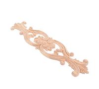Gadpiparty Aplique de Madera Tallado para Muebles Decoración de Gabinete Adorno de Madera para Manualidades y Decoración Acabado Elegante y Resistente