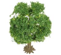 Gadpiparty Árboles artificiales en miniatura para paisaje de tren modelo con alambre de hierro y material de PVC, fácil operación de bricolaje y uso versátil para decoración del hogar y dioramas