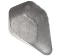 Gadpiparty Bandeja de Acero Inoxidable para Café Reutilizable Diseño Multifuncional, Plato Pequeño para Granos y Polvo, Adecuado para Cafeterías y Restaurantes Profesionales
