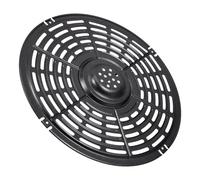 Gadpiparty Bandeja para Freidora de Aire 22 CM Redonda Antiadherente Rejilla y Placa Separadora Accesorio Compatible para Cocinar Verduras Filetes y Alitas Apta para Lavavajillas