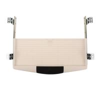 Gadpiparty Bandeja para Teclado Debajo del Escritorio de ABS y Metal Cajón Deslizante Compacto de 27 CM de Ancho para Oficina Soporte Extensible para Teclado y Organizador de Escritorio