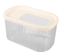 Gadpiparty Bañera Transparente para Hámsteres Tamaño Grande Baño de Arena para Hámster Dorado Accesorio para Jaulas Inodoro Anti-Salpicaduras para Mascotas Pequeñas