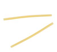 Gadpiparty Barras Adhesivas Calientes de Goma Naranja para Flechas, 2 Piezas Flexibles Burbujas, Ideales para Pegado de Puntas y Plumas en Tiro