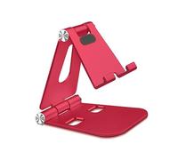 Gadpiparty Base de Carga peana Monitor Soportes para portátil Soporte para Smartphone Soporte para portátiles Soporte de teléfono para Escritorio Soporte para teléfono Bolsillo Mesa Rojo