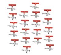 Gadpiparty Bebedero Automático para Conejos de Manantial, 20 Piezas, Boquilla Galvanizada Tipo Pato, para Jaulas de Mascotas, Equipo de Agua Duradero y Práctico para Granjas